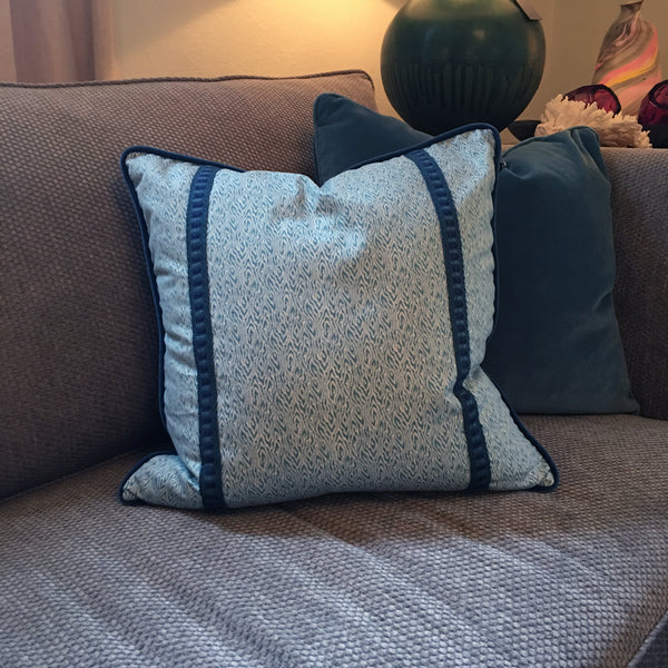 Hawthorne House Bespoke 18 x 18 Faux Bois Pillow