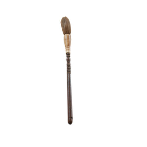 Early 20th century Chinese calligraphy brush in brown