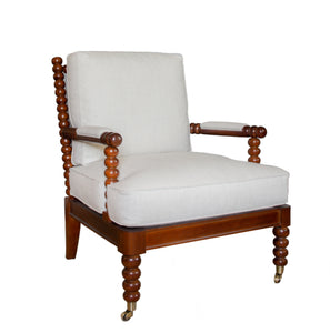 The Spool chair profile in white