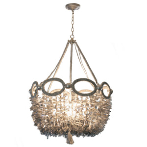  Fiona Chandelier from Ro Sham Beaux in blue quartz