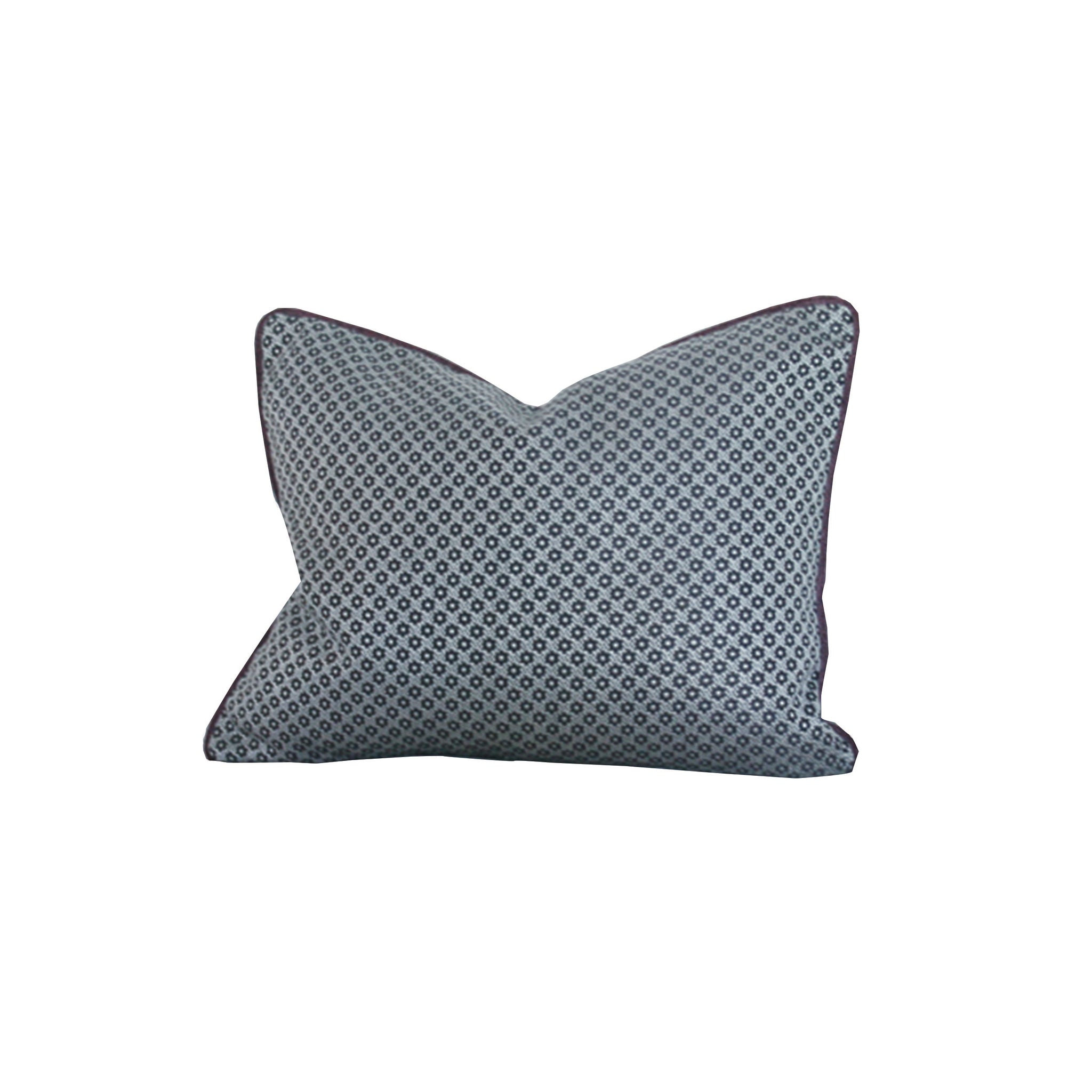 Hawthorne House Bespoke 14 x 18 pillow in Romo Fabrics Corin Weave