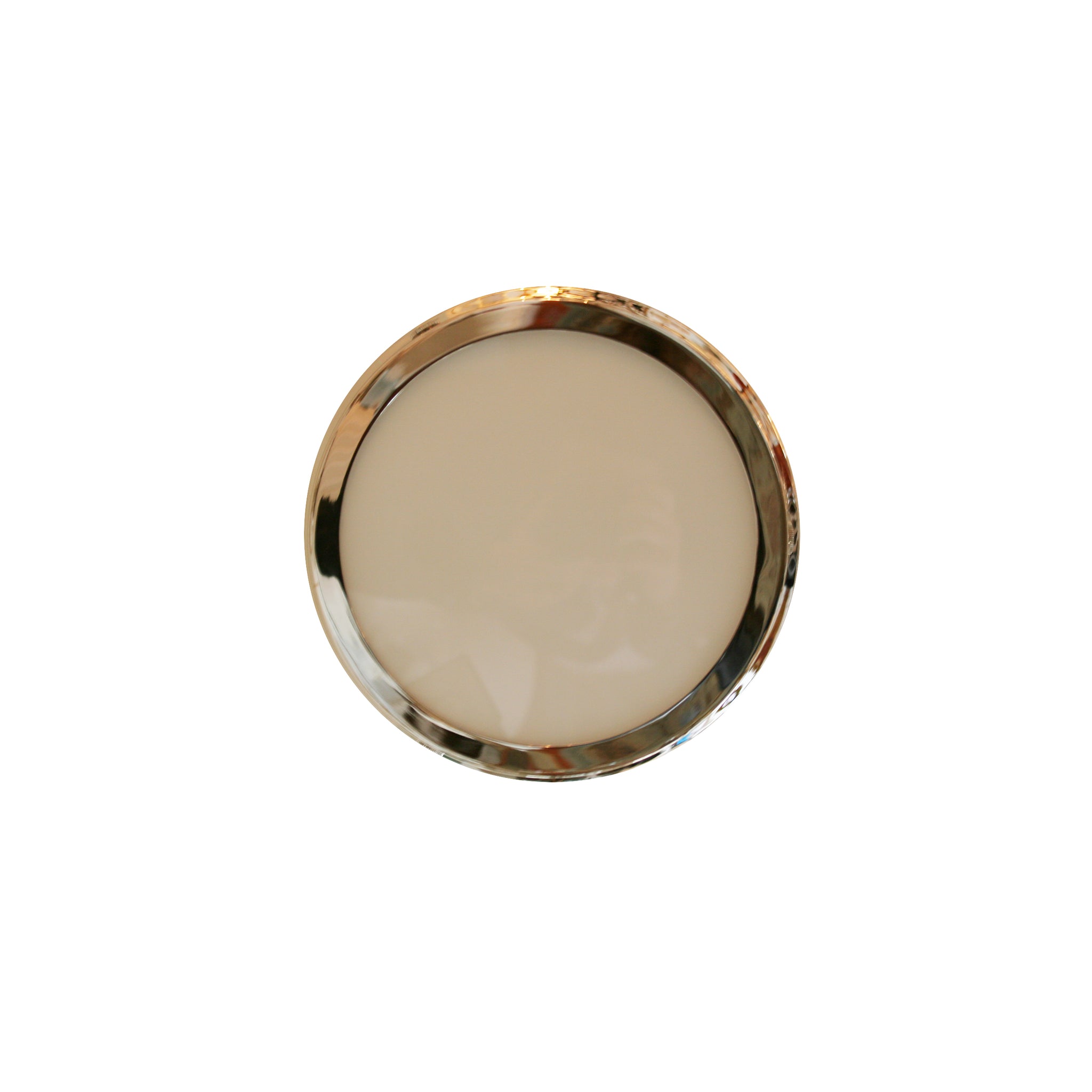 Alderly Small Flush Mount in polished nickel