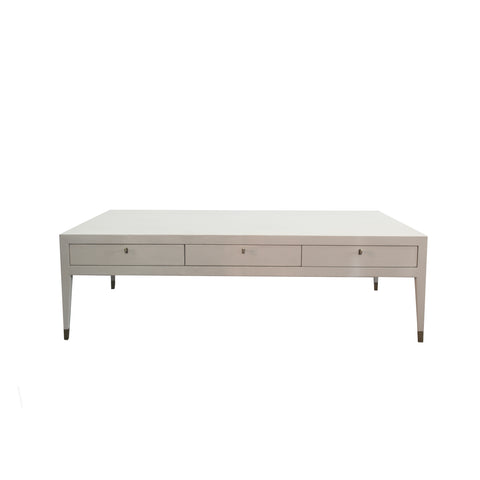 monroe coffee table in shagreen