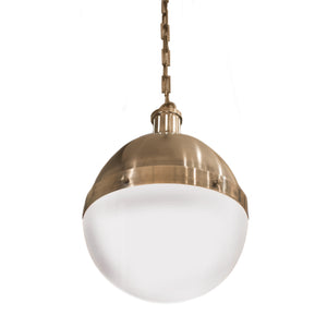 Hicks large pendant in antique nickel