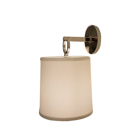 French Cuff Sconce in Polished Nickel