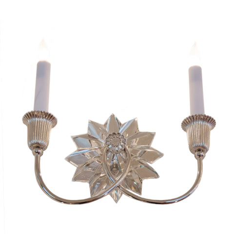 Huntingdon Double Sconce in Hand-Rubbed Antique Brass