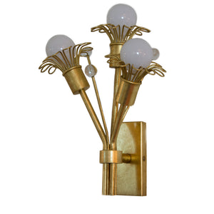 Keaton Mini Bouquet Sconce in Gold