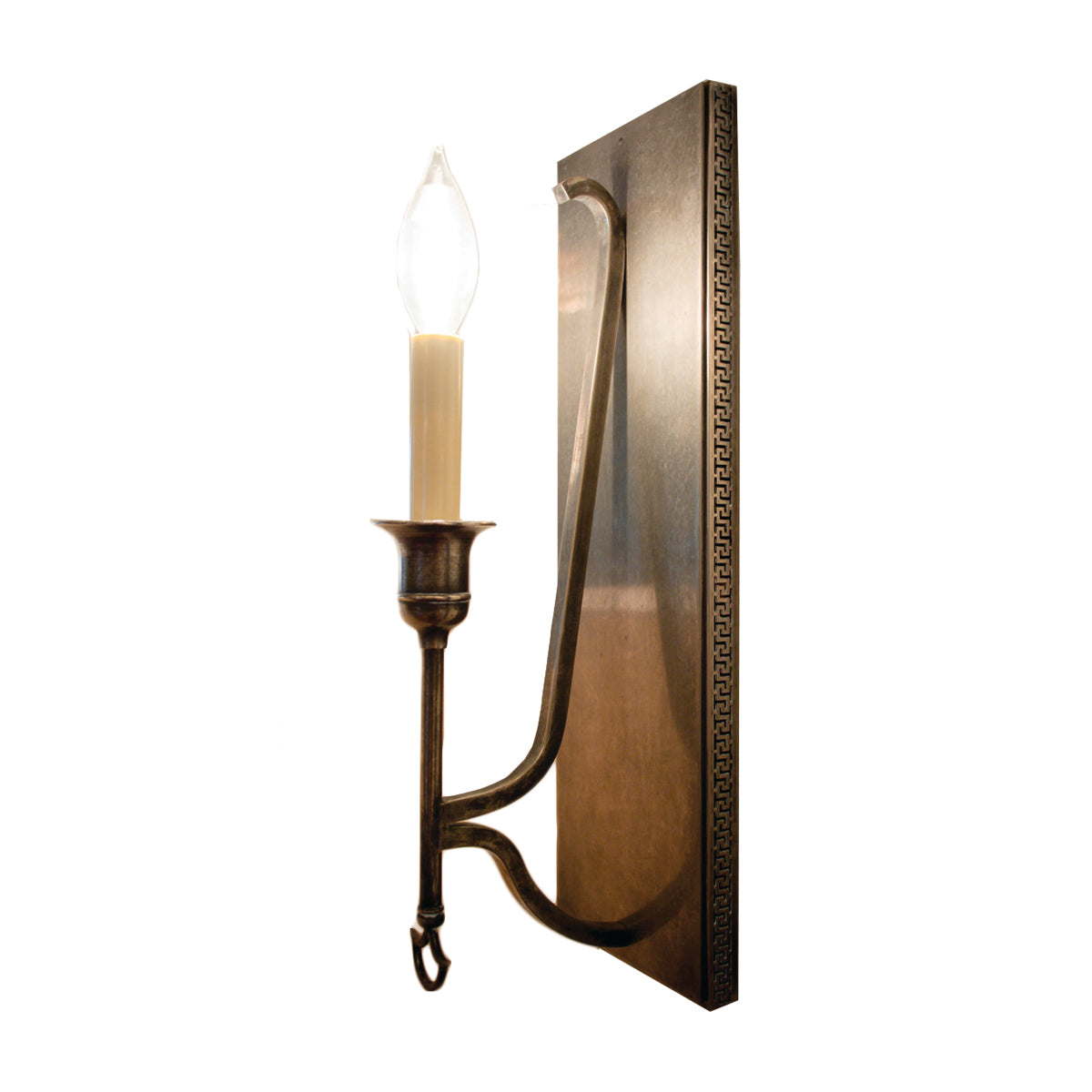 Savannah Sconce by Visual Comfort & Co. in Sheffield Nickel