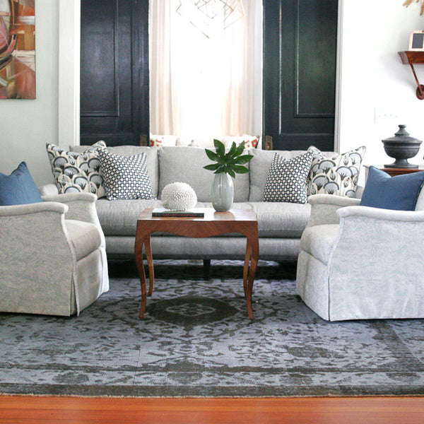 The Jasper Sofa in textured linen