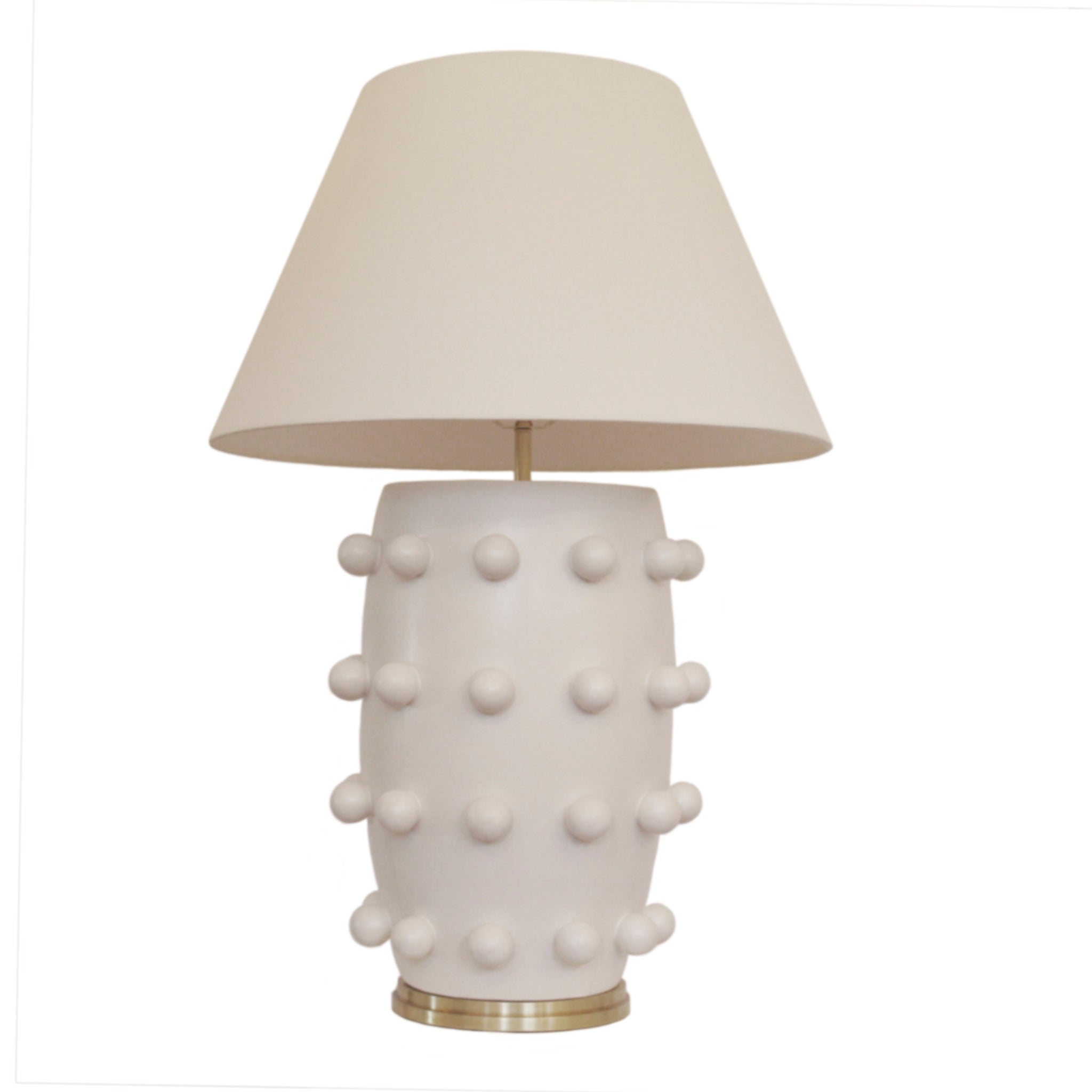 Linden Table Lamp in Plaster White by Kelly Wearstler for Visual Comfort & Co