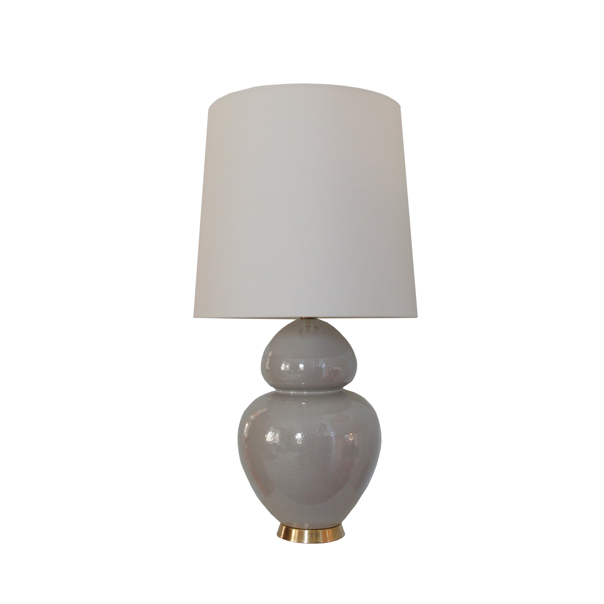 Michelena Table Lamp in Shellish Gray